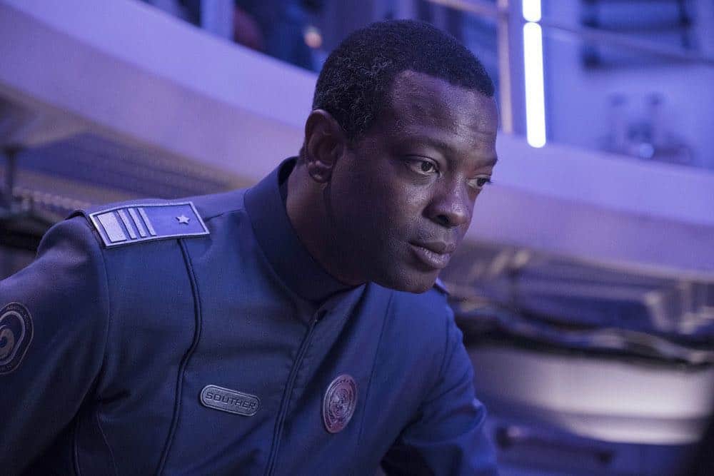 THE EXPANSE -- "Assured Destruction" Episode 303 -- Pictured: Martin Roach as Admiral Souther -- (Photo by: Rafy/Syfy)