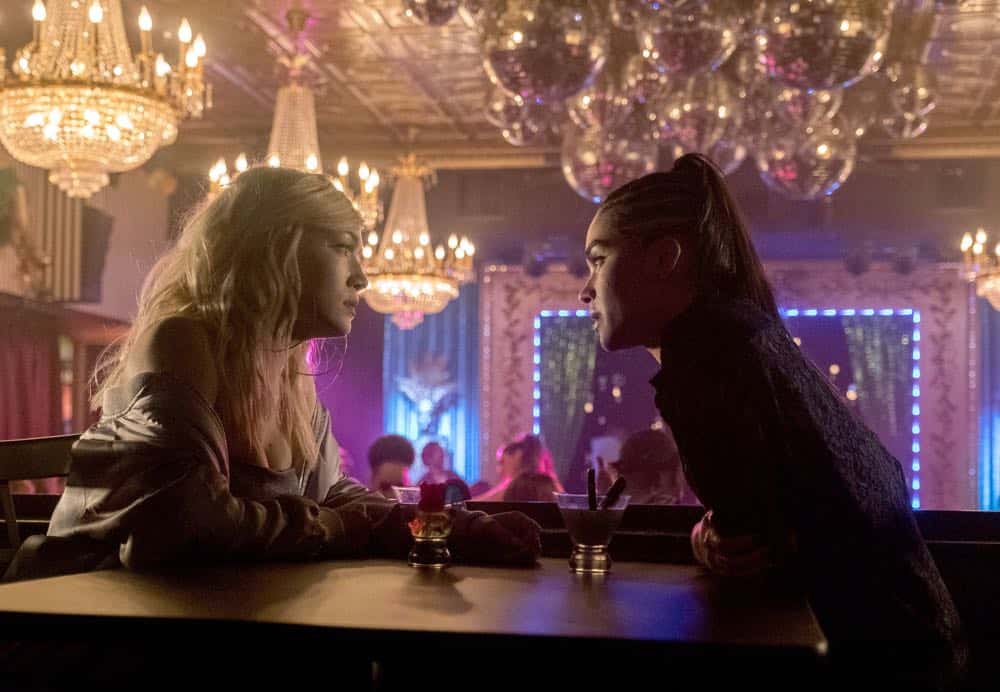 STAR: L-R: Jude Demorest and Brittany O'Grady in the "Let the Good Times Roll" episode of STAR airing Wednesday, May 2 (9:00-10:00 PM ET/PT) on FOX. ©2018 Fox Broadcasting Co. CR: Wilford Harewood/FOX