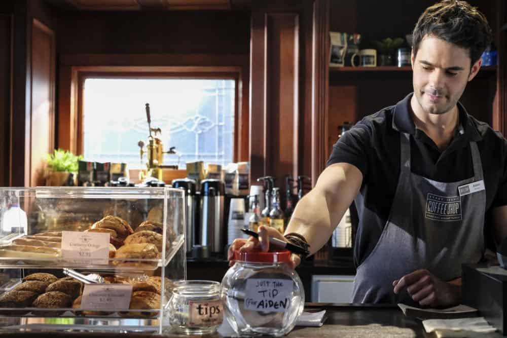 Life Sentence -- "Who Framed Stella Abbott?" -- Image Number: LFS106a_0069b.jpg -- Pictured: Jayson Blair as Aiden -- Photo: Bettina Strauss/The CW -- é 2018 The CW Network, LLC. All Rights Reserved. Life Sentence -- "Who Framed Stella Abbott?" -- Image Number: LFS106a_0069b.jpg -- Pictured: Jayson Blair as Aiden -- Photo: Bettina Strauss/The CW -- é 2018 The CW Network, LLC. All Rights Reserved.
