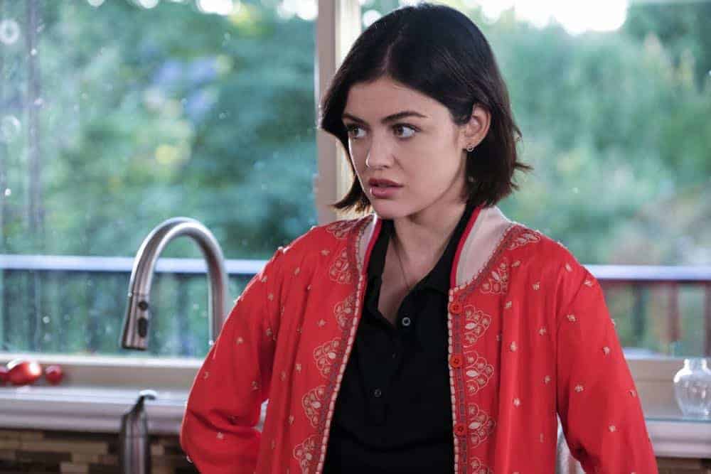 Life Sentence -- "Who Framed Stella Abbott" -- Image Number: LFS106b_0517b.jpg -- Pictured: Lucy Hale as Stella -- Photo: Bettina Strauss/The CW -- é 2018 The CW Network, LLC. All Rights Reserved.