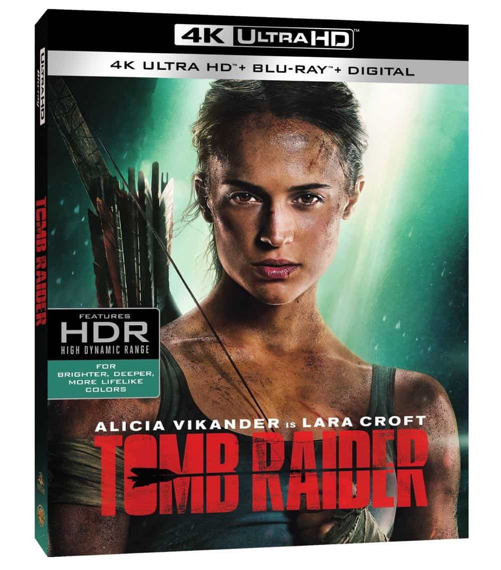Tomb Raider 4K + Blu-ray + Digital Cover Tomb Raider 4K + Blu-ray + Digital Cover