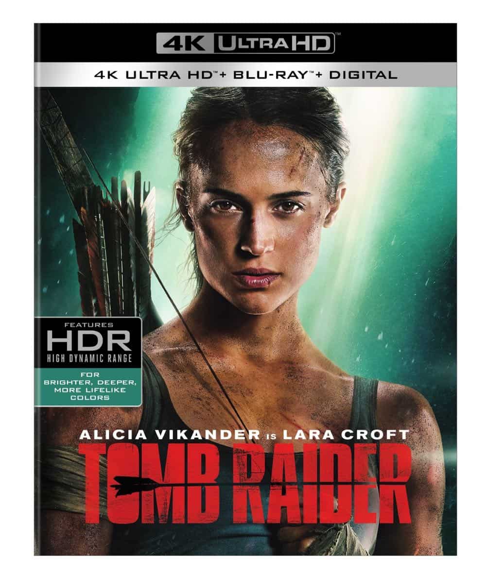 Tomb Raider 4K + Blu-ray + Digital Cover