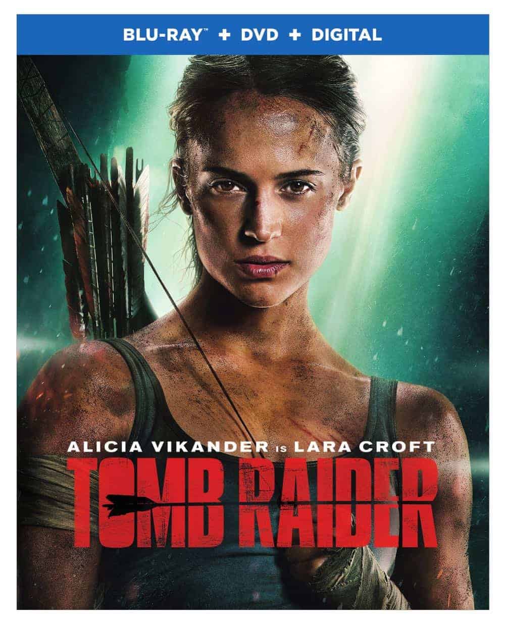 Tomb Raider Blu-ray + DVD + Digital Cover Tomb Raider Blu-ray + DVD + Digital Cover