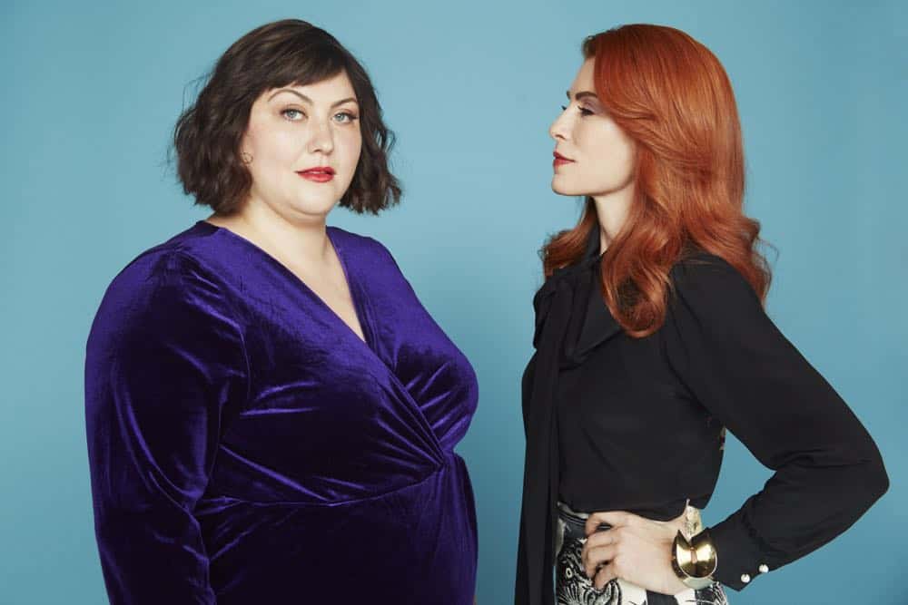Joy Nash as Plum Kettle, Julianna Margulies as Kitty - Dietland _ Season 1, Gallery - Photo Credit: Erik Madigan Heck/AMC