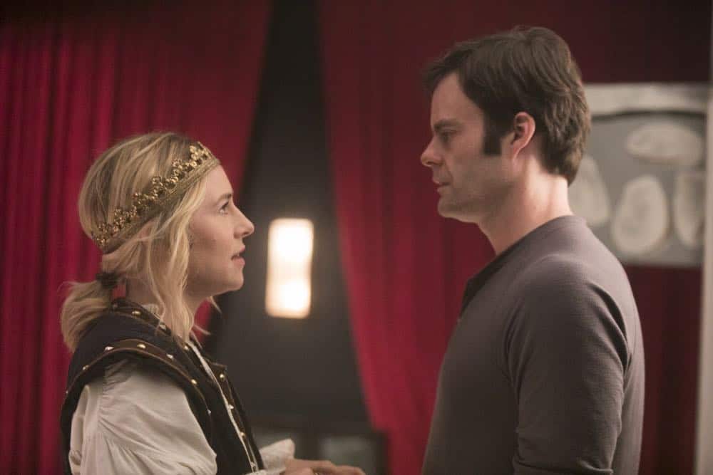 Episode 7 (debut 5/6/18): Sarah Goldberg, Bill Hader. photo: Jordin Althaus/HBO