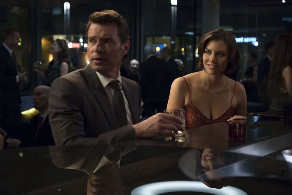 WHISKEY CAVALIER - "Pilot" - "Whiskey Cavalier" is a high-octane, hour-long action dramedy that follows the adventures of tough but tender FBI super-agent Will Chase (codename: "Whiskey Cavalier"), played by Scott Foley. Following an emotional break-up, Chase is assigned to work with badass CIA operative Francesca "Frankie" Trowbridge (codename: "Fiery Tribune"), played by Lauren Cohan. Together, they lead an inter-agency team of flawed, funny and heroic spies who periodically save the world (and each other) while navigating the rocky roads of friendship, romance and office politics. The series is from writer/executive producer Dave Hemingson and executive producer Bill Lawrence with Warner Bros. Television.(ABC/Larry D. Horricks)<br /> WHISKEY CAVALIER - "Pilot" - "Whiskey Cavalier" is a high-octane, hour-long action dramedy that follows the adventures of tough but tender FBI super-agent Will Chase (codename: "Whiskey Cavalier"), played by Scott Foley. Following an emotional break-up, Chase is assigned to work with badass CIA operative Francesca "Frankie" Trowbridge (codename: "Fiery Tribune"), played by Lauren Cohan. Together, they lead an inter-agency team of flawed, funny and heroic spies who periodically save the world (and each other) while navigating the rocky roads of friendship, romance and office politics. The series is from writer/executive producer Dave Hemingson and executive producer Bill Lawrence with Warner Bros. Television.(ABC/Larry D. Horricks)<br />