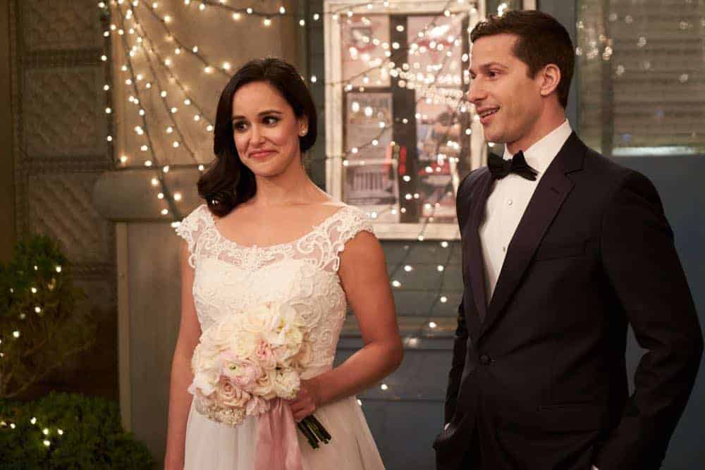 BROOKLYN NINE-NINE Season 5 Episode 22 Photos Jake & Amy BROOKLYN NINE-NINE Season 5 Episode 22 Photos Jake & Amy