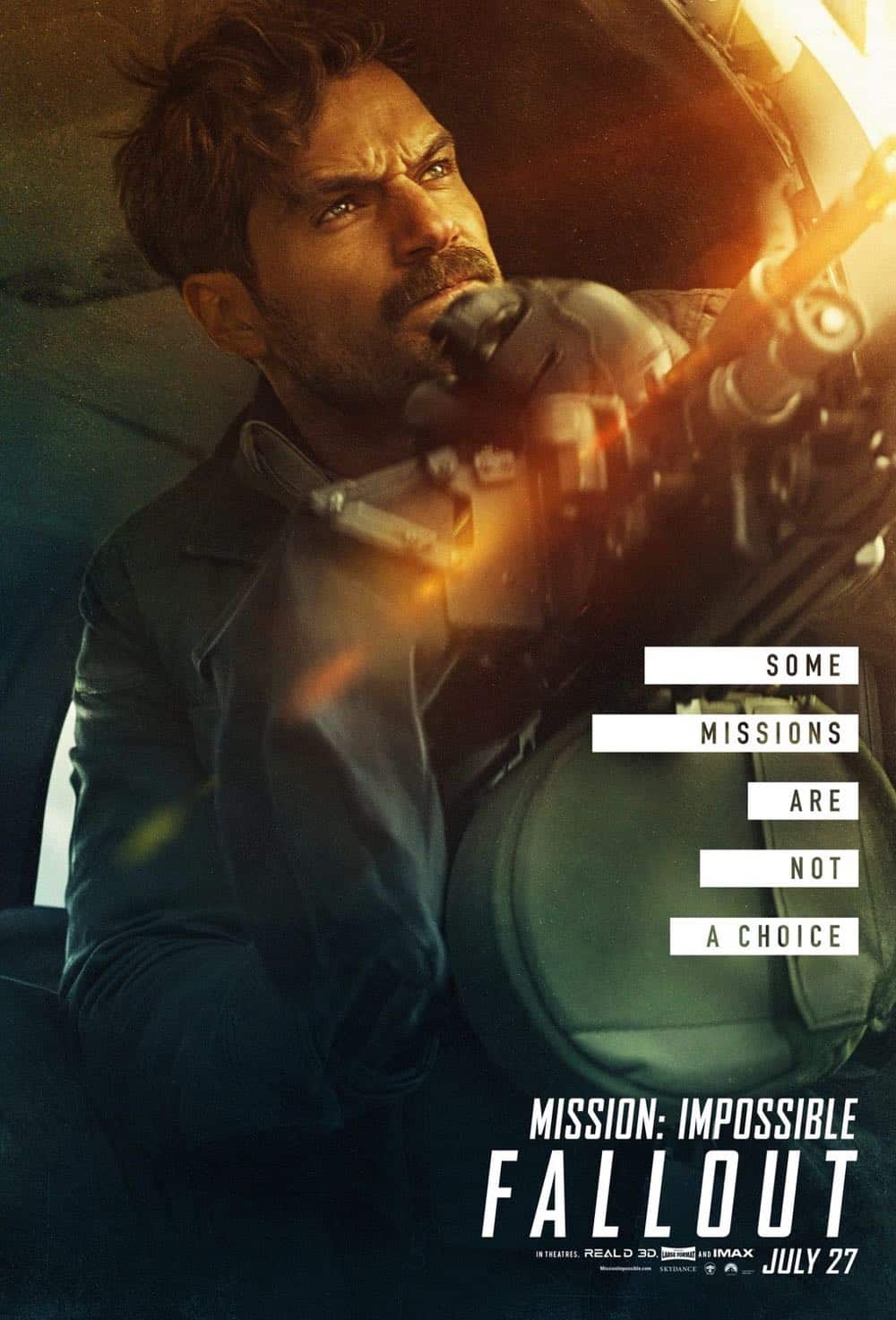 Mission Impossible Fallout Character Movie Poster Henry Cavill Mission Impossible Fallout Character Movie Poster Henry Cavill