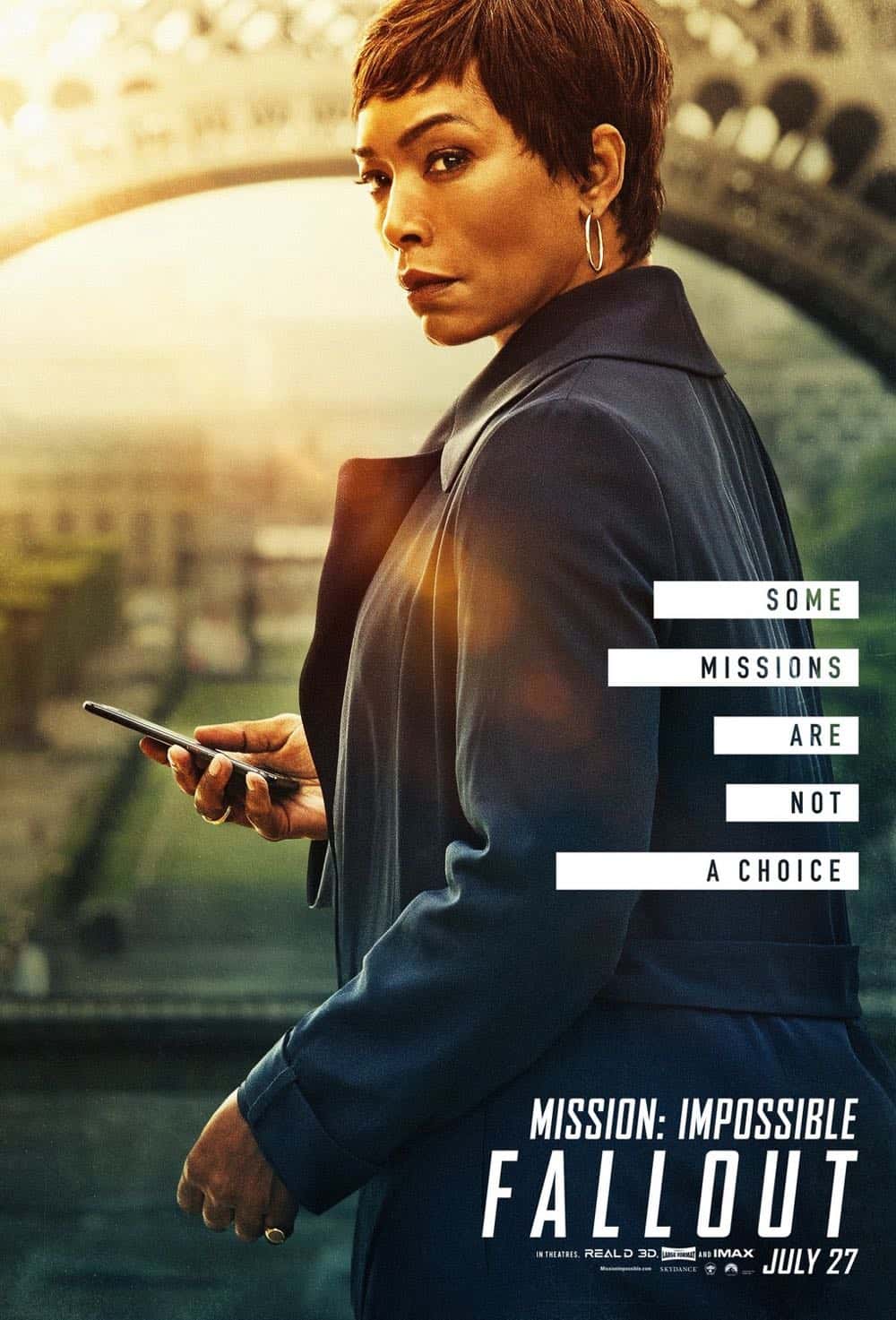 Mission Impossible Fallout Character Movie Poster Angela Bassett Mission Impossible Fallout Character Movie Poster Angela Bassett