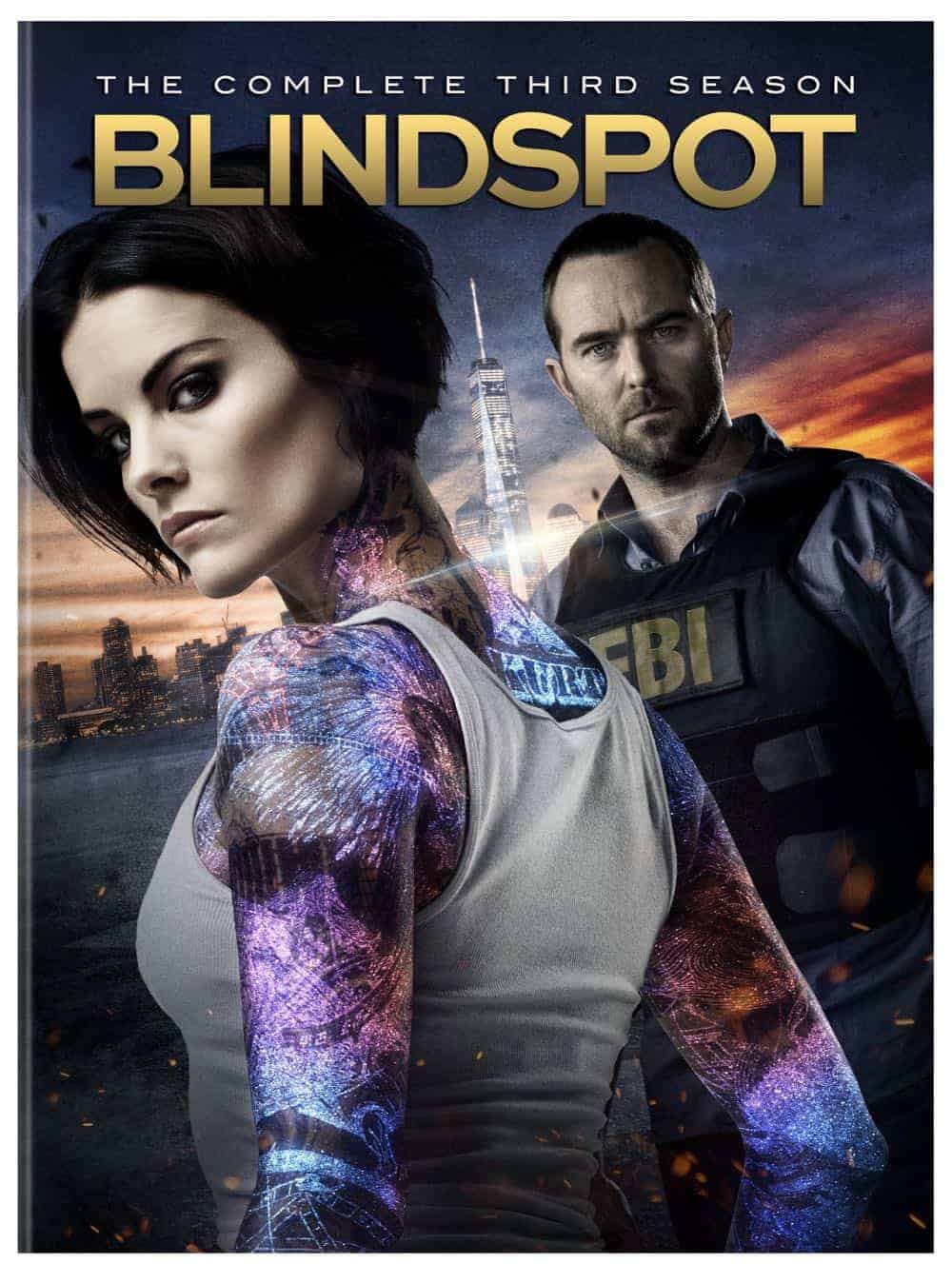 Blindspot Season 3 DVD Box Cover Artwork Blindspot Season 3 DVD Box Cover Artwork