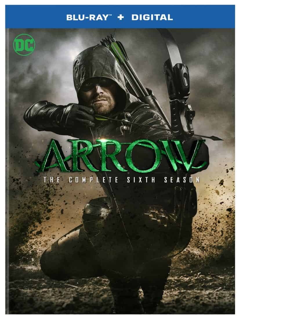 Arrow Season 6 Blu-ray Box Cover Arrow Season 6 Blu-ray Box Cover