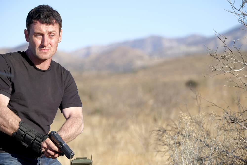 SHOOTER -- "Backroads" Episode 301 -- Pictured: Josh Stewart as Solotov -- (Photo by: Adam Rose/USA Network) SHOOTER -- "Backroads" Episode 301 -- Pictured: Josh Stewart as Solotov -- (Photo by: Adam Rose/USA Network)