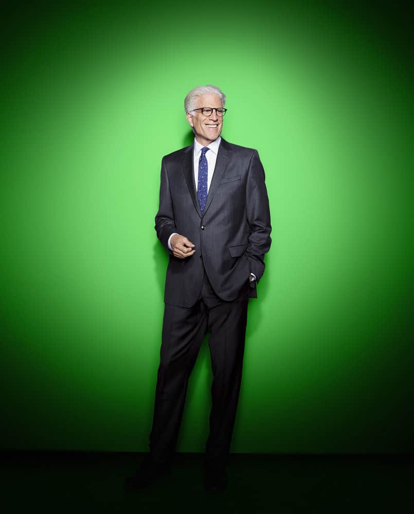 THE GOOD PLACE -- Season: 3 -- Pictured: Ted Danson as Michael -- (Photo by: Andrew Eccles/NBC)