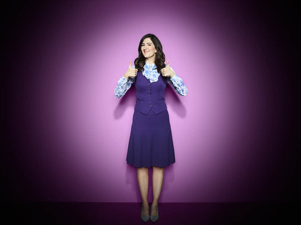 THE GOOD PLACE -- Season: 3 -- Pictured: D'Arcy Carden as Janet -- (Photo by: Andrew Eccles/NBC)