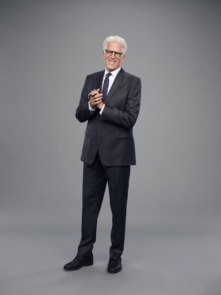 THE GOOD PLACE -- Season: 3 -- Pictured: Ted Danson as Michael -- (Photo by: Andrew Eccles/NBC)