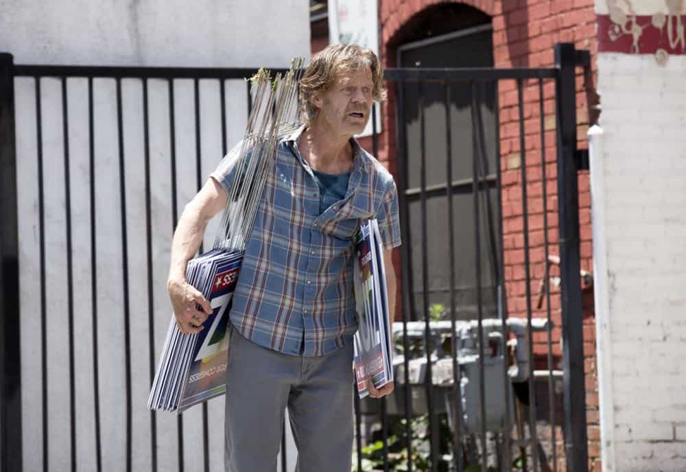 William H. Macy as Frank Gallagher in SHAMELESS (Season 9, Episode 02, "Mo White for President"). - Photo: Paul Sarkis/SHOWTIME - Photo ID: SHAMELESS_902_1230