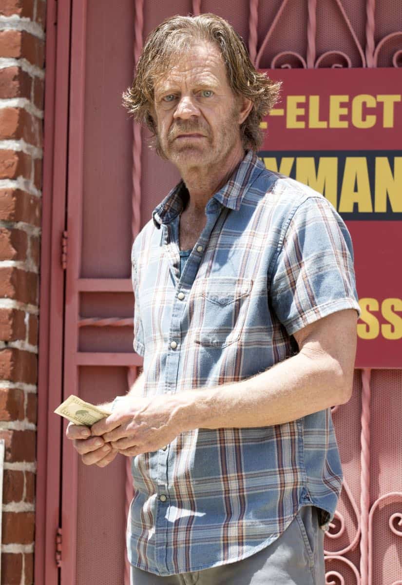William H. Macy as Frank Gallagher in SHAMELESS (Season 9, Episode 02, "Mo White for President"). - Photo: Paul Sarkis/SHOWTIME - Photo ID: SHAMELESS_902_1398