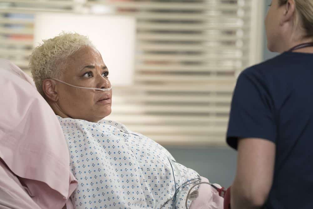 GREY'S ANATOMY - "With a Wonder and a Wild Desire"/"Broken Together" - During the first hour of the two-hour season premiere, the doctors at Grey Sloan Memorial vie for a new position. Meredith is seemingly distracted and struggles to stay focused, and Maggie finds herself the keeper of a big secret while Amelia and Owen try to figure out their relationship. Meanwhile, Jo and Alex's honeymoon doesn't go exactly as planned. In the second hour, new doctors continue to shake up the hospital in typical Grey Sloan manner. Meredith bonds with a patient while Jackson struggles with the meaning behind recent experiences; and after making a life-changing decision, Jo forms an unexpected alliance. The two-hour season premiere of "Grey's Anatomy" airs THURSDAY, SEPT. 27 (8:00-10:00 p.m. EDT), on The ABC Television Network. (ABC/Eric McCandless) CAROLINE CLAY