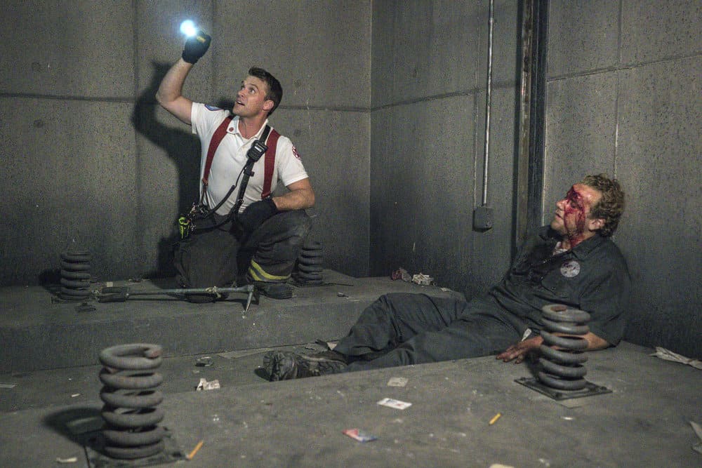 CHICAGO FIRE -- "A Closer Eye" Episode 701 -- Pictured: (left) Jesse Spencer as Matthew Casey -- (Photo by: Matt Dinerstein/NBC)