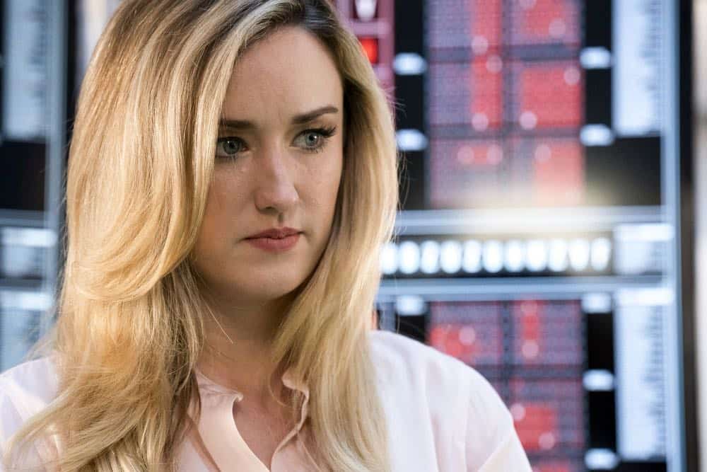 BLINDSPOT -- "Hella Duplicitous" Episode 401 -- Pictured: Ashley Johnson as Patterson -- (Photo by: Virginia Sherwood/NBC/Warner Bros.)