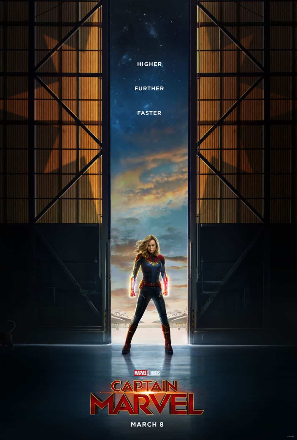 Captain Marvel Movie Poster Captain Marvel Movie Poster