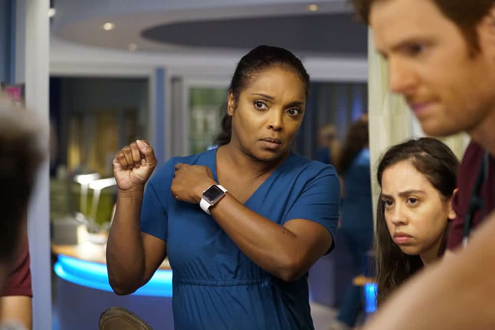 CHICAGO MED -- "Be My Better Half" Episode 401 -- Pictured: Marlyne Barrett as Maggie Lockwood -- (Photo by: Elizabeth Sisson/NBC) CHICAGO MED -- "Be My Better Half" Episode 401 -- Pictured: Marlyne Barrett as Maggie Lockwood -- (Photo by: Elizabeth Sisson/NBC)