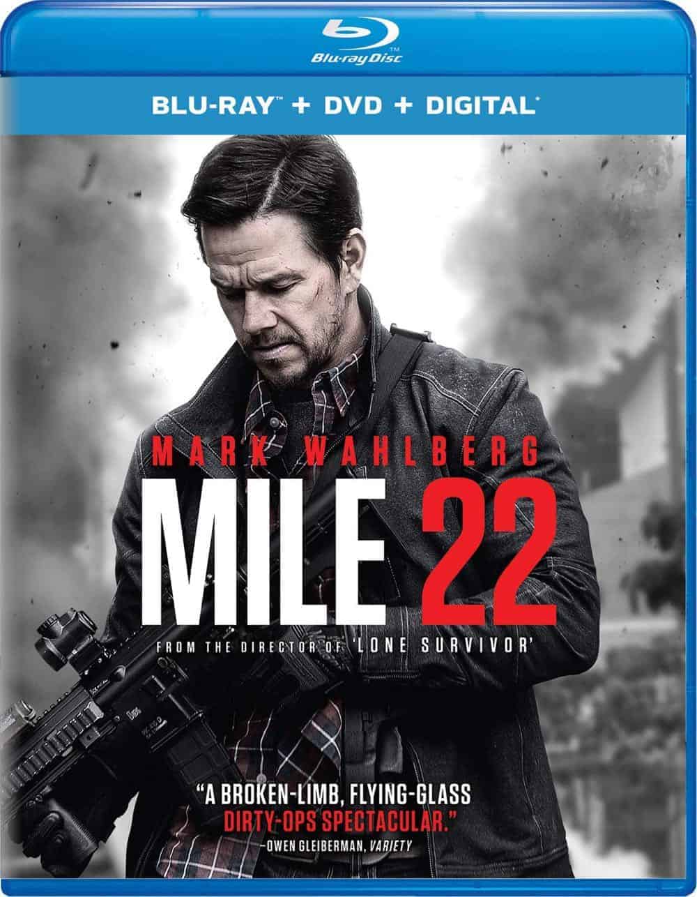 Mile 22 Blu-ray DVD Digital Cover Mile 22 Blu-ray DVD Digital Cover