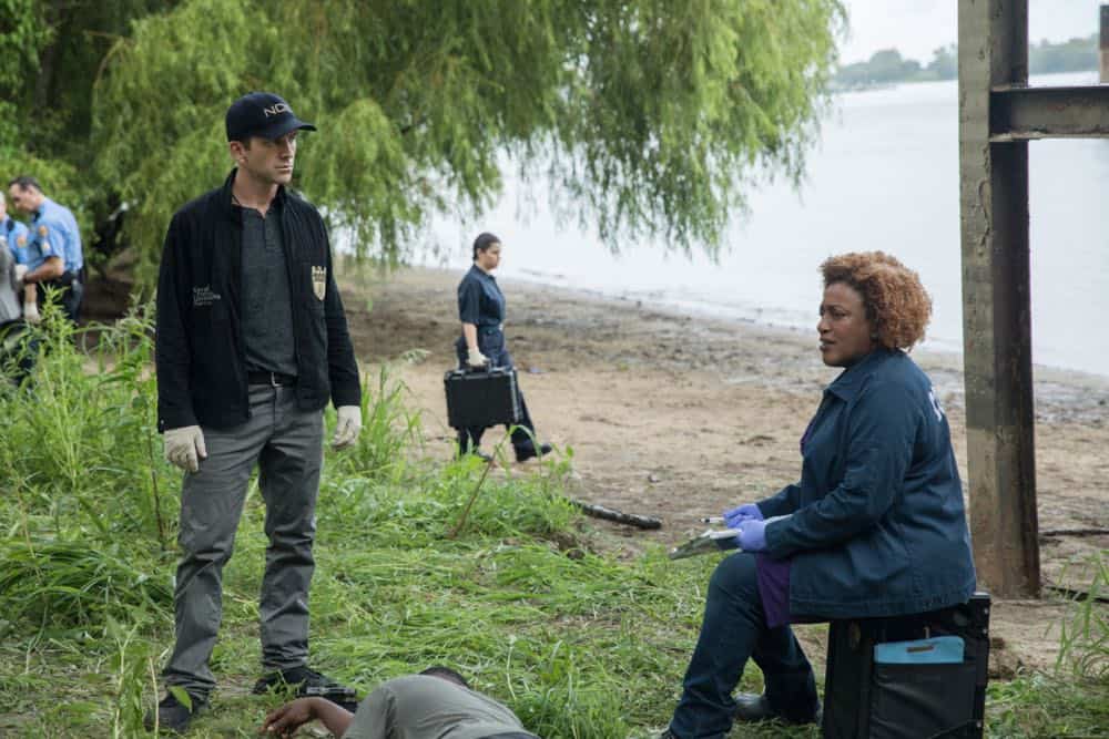"Inside Out" -- As the team searches for a former IRA bomb-maker who was smuggled into the city, they are joined by Special Agent Hannah Khoury (Necar Zadegan), Pride's replacement during his medical leave. Also, Pride considers a new position with the agency, on NCIS: NEW ORLEANS, Tuesday, Oct. 2 (10:00-11:00 PM, ET/PT) on the CBS Television Network. Pictured L-R: Lucas Black as Special Agent Christopher LaSalle and CCH Pounder as Dr. Loretta Wade Photo: Sam Lothridge/CBS é2018 CBS Broadcasting, Inc. All Rights Reserved "Inside Out" -- As the team searches for a former IRA bomb-maker who was smuggled into the city, they are joined by Special Agent Hannah Khoury (Necar Zadegan), Pride's replacement during his medical leave. Also, Pride considers a new position with the agency, on NCIS: NEW ORLEANS, Tuesday, Oct. 2 (10:00-11:00 PM, ET/PT) on the CBS Television Network. Pictured L-R: Lucas Black as Special Agent Christopher LaSalle and CCH Pounder as Dr. Loretta Wade Photo: Sam Lothridge/CBS é2018 CBS Broadcasting, Inc. All Rights Reserved