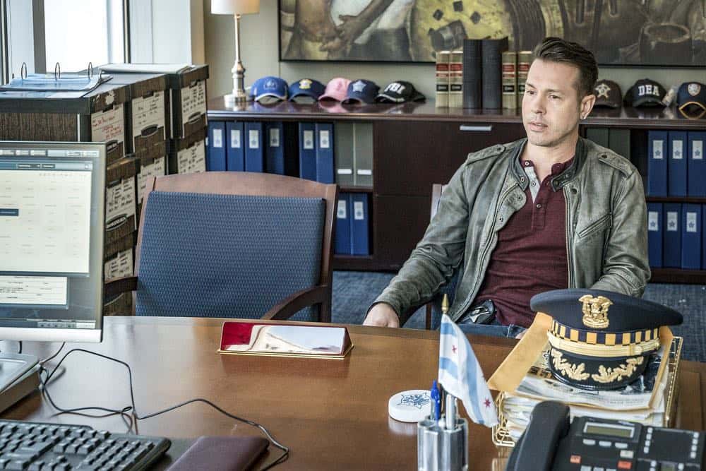 CHICAGO P.D. -- "New Normal" Episode 601 -- Pictured: Jon Seda as Antonio Dawson -- (Photo by: Matt Dinerstein/NBC) CHICAGO P.D. -- "New Normal" Episode 601 -- Pictured: Jon Seda as Antonio Dawson -- (Photo by: Matt Dinerstein/NBC)