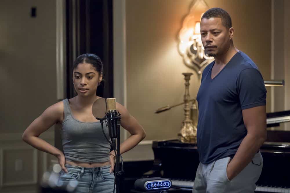 EMPIRE: L-R: Katlynn Simone and Terrence Howard in the "Steal From the Thief" Season Five premiere episode of EMPIRE airing Wednesday, September 26 (8:00-9:00 PM ET/PT) on FOX. @2018 Fox Broadcasting Co. CR: Chuck Hodes/FOX. EMPIRE: L-R: Katlynn Simone and Terrence Howard in the "Steal From the Thief" Season Five premiere episode of EMPIRE airing Wednesday, September 26 (8:00-9:00 PM ET/PT) on FOX. @2018 Fox Broadcasting Co. CR: Chuck Hodes/FOX.