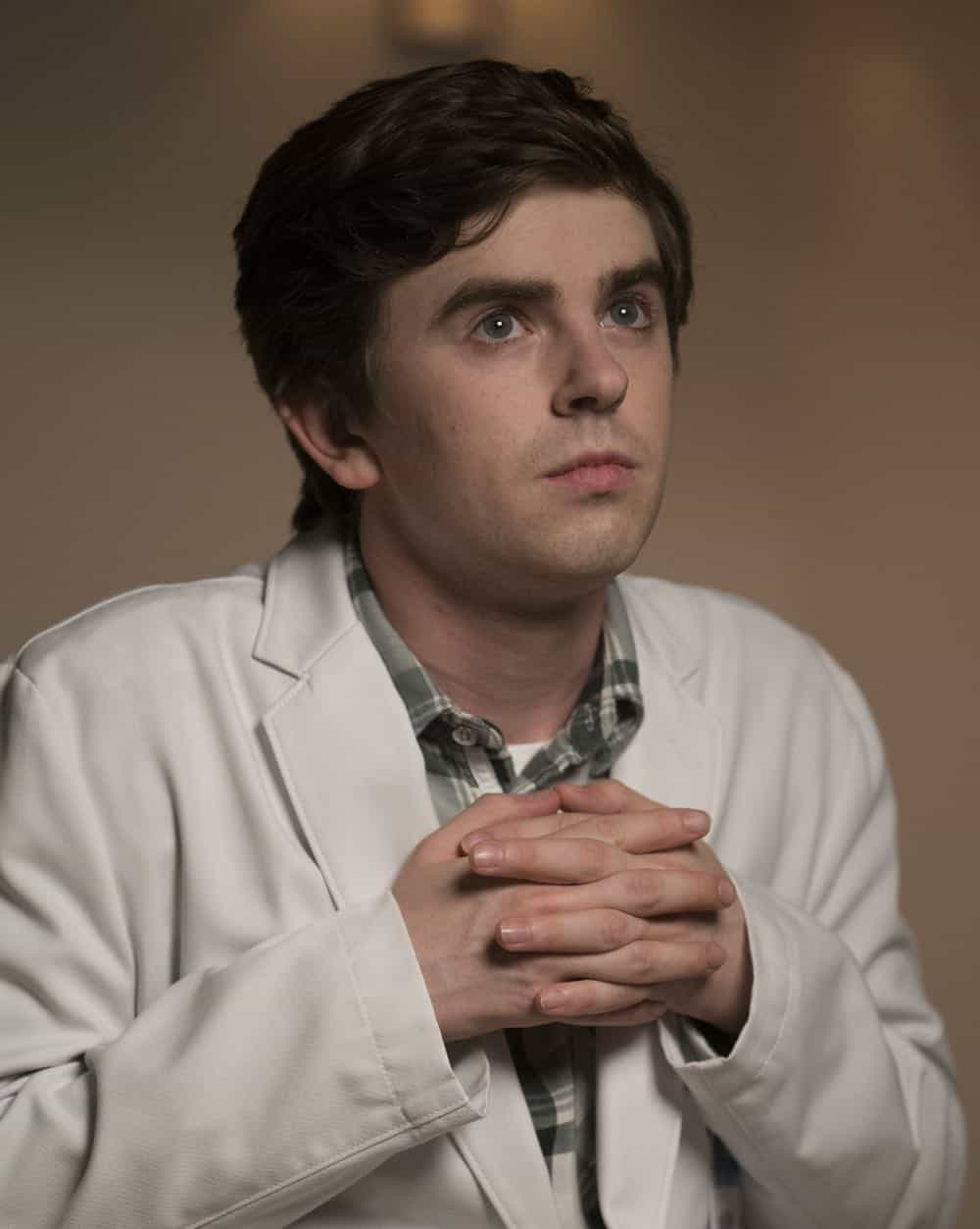 THE GOOD DOCTOR - "Middle Ground" - As Shaun pushes back against Dr. Melendez in order to treat a gravely ill hospital janitor and deal with the return of Lea, Dr. Lim risks a lawsuit and her career to help a teenage girl repair the damage caused by an archaic custom. Meanwhile, Dr. Glassman exercises demanding oversight with Dr. Blaize in choosing a doctor for his brain surgery, on the "The Good Doctor," MONDAY, OCT. 1 (10:00-11:00 p.m. EDT), on The ABC Television Network. (ABC/David Bukach) FREDDIE HIGHMORE