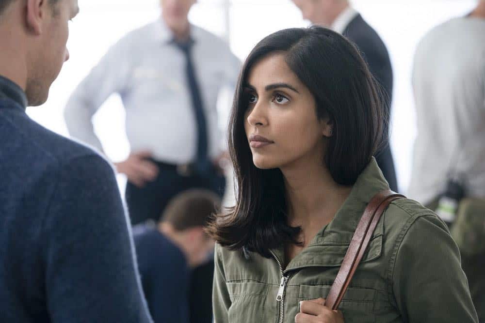 MANIFEST -- "Reentry" Episode 102 -- Pictured: Parveen Kaur as Saanvi -- (Photo by: Peter Kramer/NBC)
