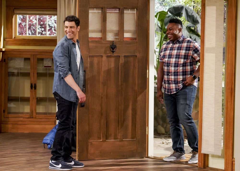 THE NEIGHBORHOOD stars Cedric the Entertainer in a comedy about what happens when Dave Johnson, the friendliest guy in the Midwest, moves his family to a neighborhood in Los Angeles where not everyone looks like him or appreciates his extreme neighborliness. Cedric the Entertainer plays the Johnsons' opinionated next-door neighbor, Calvin Butler, who is wary of the newcomers, and certain that the Johnsons will disrupt the culture on the block. THE NEIGHBORHOOD will premiere Monday, October 1st (8:00-8:30 PM, ET/PT) on the CBS Television Network. Pictured (L-R): Max Greenfield (Dave Johnson) and Marcel Spears (Marty Butler). Photo: Bill Inoshita/CBS é2018 CBS Broadcasting, Inc. All Rights Reserved.