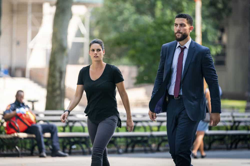 ÃÂGreen BirdsààAfter eight people are fatally poisoned at a deli in New York City, special agents Maggie Bell and OA Zidan trace the crime to an unlikely culprit and conduct a sting operation to prevent further attacks, on FBI, Tuesday, Oct. 2 (9:00-10:00 PM, ET/PT) on the CBS Television Network. Pictured: Missy Peregrym, Zeeko Zaki Photo: Michael Parmelee/CBS é2018 CBS Broadcasting, Inc. All Rights Reserved