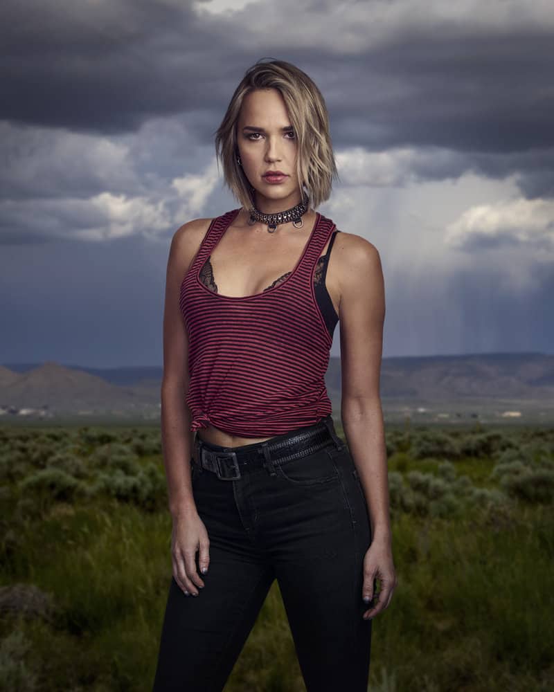 MIDNIGHT, TEXAS -- Season: 2 -- Pictured: Arielle Kebbel as Olivia -- (Photo by: Virginia Sherwood/NBC) MIDNIGHT, TEXAS -- Season: 2 -- Pictured: Arielle Kebbel as Olivia -- (Photo by: Virginia Sherwood/NBC)