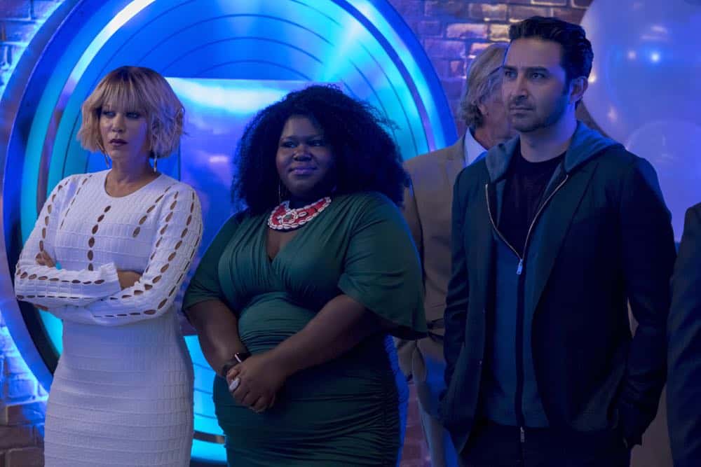 EMPIRE: L-R: Nicole Ari Parker, Gabourey Sidibe and Pej Vahdat in the "Pay For Their Presumptions" Season Five episode of EMPIRE airing Wednesday, Oct. 3 (8:00-9:00 PM ET/PT) on FOX. @2018 Fox Broadcasting Co. CR: Chuck Hodes/FOX. EMPIRE: L-R: Nicole Ari Parker, Gabourey Sidibe and Pej Vahdat in the "Pay For Their Presumptions" Season Five episode of EMPIRE airing Wednesday, Oct. 3 (8:00-9:00 PM ET/PT) on FOX. @2018 Fox Broadcasting Co. CR: Chuck Hodes/FOX.