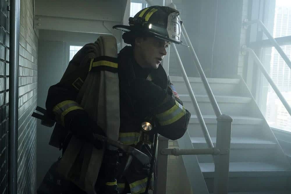 CHICAGO FIRE -- "Going to War" Episode 702 -- Pictured: Jesse Spencer as Matthew Casey -- (Photo by: Elizabeth Morris/NBC) CHICAGO FIRE -- "Going to War" Episode 702 -- Pictured: Jesse Spencer as Matthew Casey -- (Photo by: Elizabeth Morris/NBC)