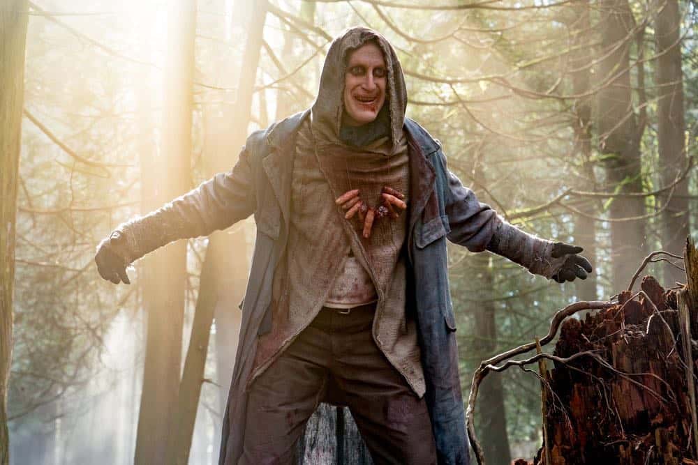 VAN HELSING -- "Fresh Tendrils" Episode 301 -- Pictured: Christopher Heyerdahl as Sam -- (Photo by: Dan Power/Nomadic Pictures Inc./SYFY)