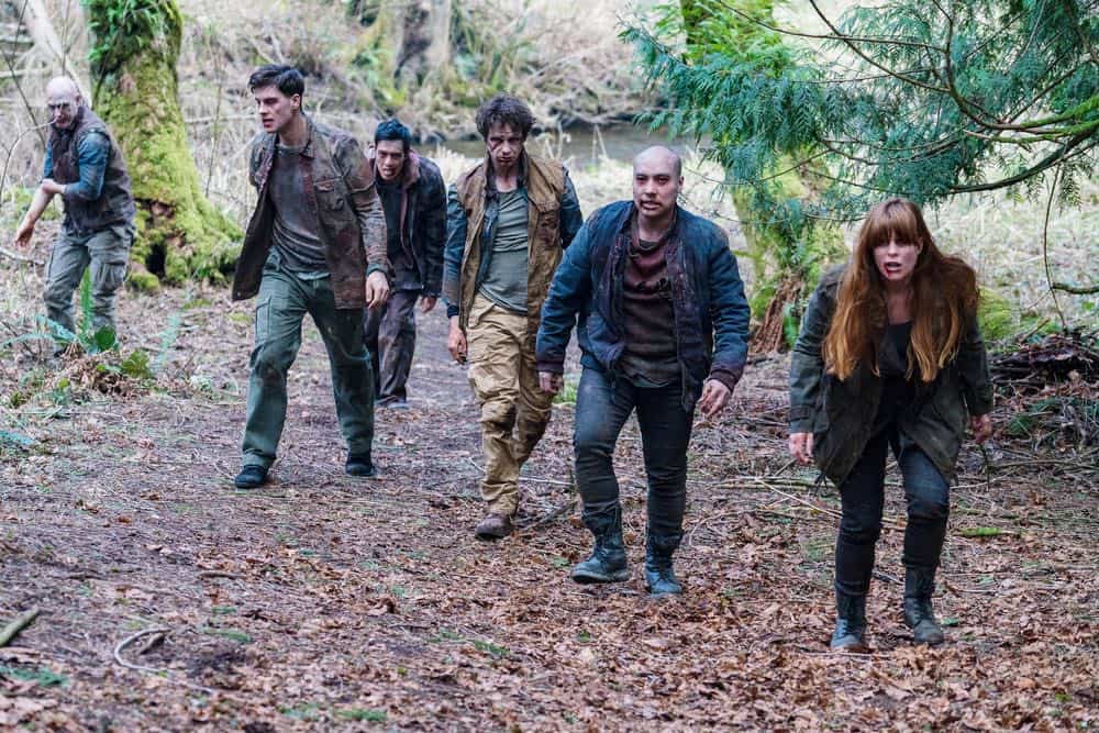 VAN HELSING -- "Fresh Tendrils" Episode 301 -- Pictured: Vampires -- (Photo by: Dan Power/Nomadic Pictures Inc./SYFY)