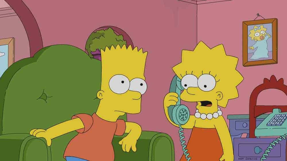 THE SIMPSONS: Marge and Homer’s marriage is tested when they travel to a tropical island to compete for a million dollars on Marge’s favorite reality competition show in the all-new “Heartbreak Hotel” episode of THE SIMPSONS airing Sunday, Oct. 7 (8:00-8:30 PM ET/PT) on FOX. THE SIMPSONS ™ and © 2018 TCFFC ALL RIGHTS RESERVED. THE SIMPSONS: Marge and Homer’s marriage is tested when they travel to a tropical island to compete for a million dollars on Marge’s favorite reality competition show in the all-new “Heartbreak Hotel” episode of THE SIMPSONS airing Sunday, Oct. 7 (8:00-8:30 PM ET/PT) on FOX. THE SIMPSONS ™ and © 2018 TCFFC ALL RIGHTS RESERVED.