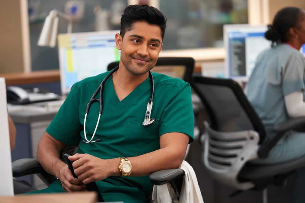 THE RESIDENT: Manish Dayal in the "Three Words" episode of THE RESIDENT airing Monday, Oct. 1 (8:00-9:00 PM ET/PT) on FOX. ©2018 Fox Broadcasting Co. Cr: Bob Mahoney/FOX.