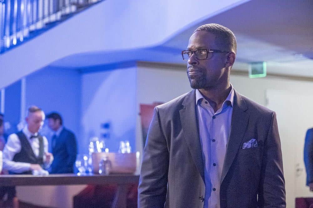 THIS IS US -- "Katie Girls" Episode 303 -- Pictured: Sterling K. Brown as Randall Pearson -- (Photo by: Ron Batzdorff/NBC) THIS IS US -- "Katie Girls" Episode 303 -- Pictured: Sterling K. Brown as Randall Pearson -- (Photo by: Ron Batzdorff/NBC)