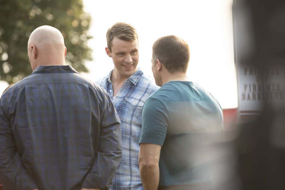CHICAGO FIRE -- "Thirty Percent Sleight of Hand" Episode 703 -- Pictured: Jesse Spencer as Matthew Casey -- (Photo by: Adrian Burrows/NBC)