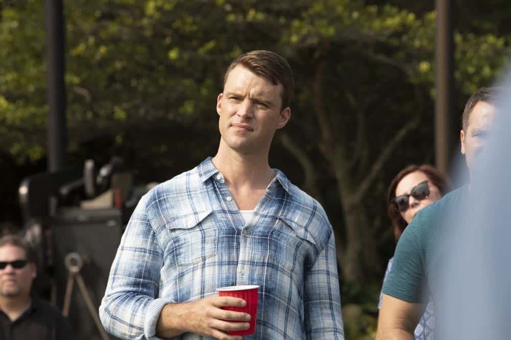 CHICAGO FIRE -- "Thirty Percent Sleight of Hand" Episode 703 -- Pictured: Jesse Spencer as Matthew Casey -- (Photo by: Adrian Burrows/NBC)