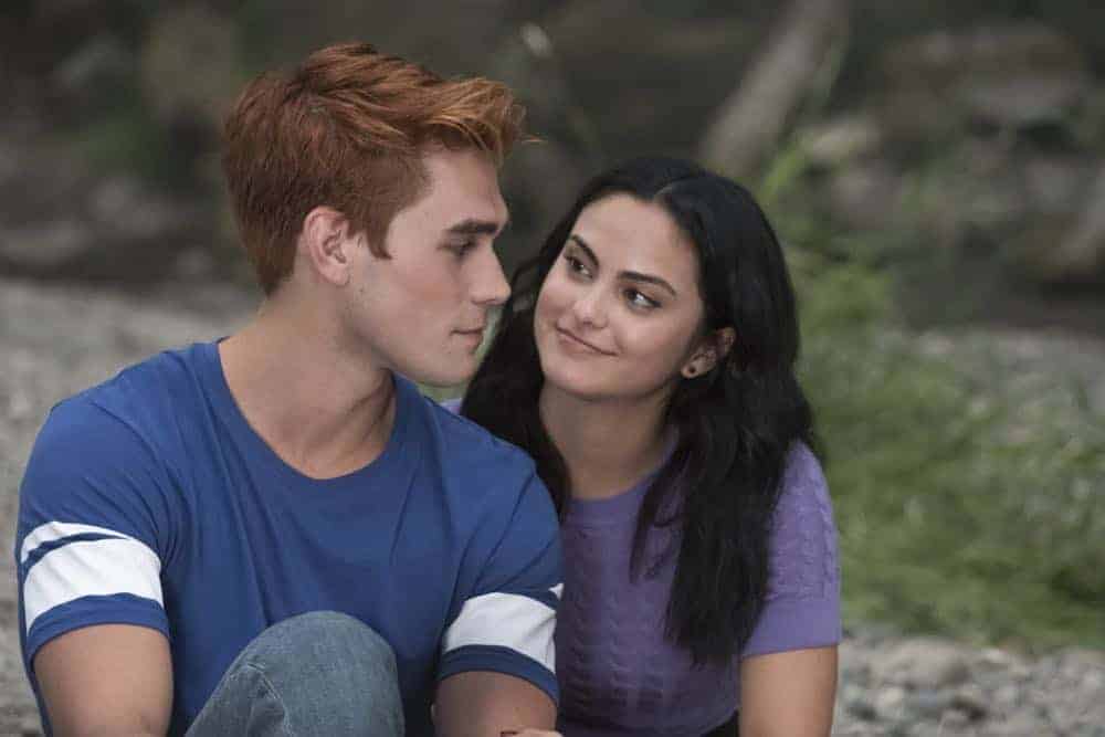 Riverdale -- "Chapter Thirty-Six: Labor Day" -- Image Number: RVD301a_0304.jpg -- Pictured (L-R): KJ Apa as Archie and Camila Mendes as Veronica -- Photo: Katie Yu/The CW -- é 2018 The CW Network, LLC. All Rights Reserved. Riverdale -- "Chapter Thirty-Six: Labor Day" -- Image Number: RVD301a_0304.jpg -- Pictured (L-R): KJ Apa as Archie and Camila Mendes as Veronica -- Photo: Katie Yu/The CW -- é 2018 The CW Network, LLC. All Rights Reserved.