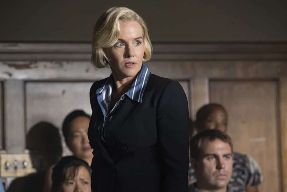 Riverdale -- "Chapter Thirty-Six: Labor Day" -- Image Number: RVD301b_0058.jpg -- Pictured: Penelope Ann Miller as Ms. Wright -- Photo: Jack Rowand/The CW -- é 2018 The CW Network, LLC. All Rights Reserved. Riverdale -- "Chapter Thirty-Six: Labor Day" -- Image Number: RVD301b_0058.jpg -- Pictured: Penelope Ann Miller as Ms. Wright -- Photo: Jack Rowand/The CW -- é 2018 The CW Network, LLC. All Rights Reserved.