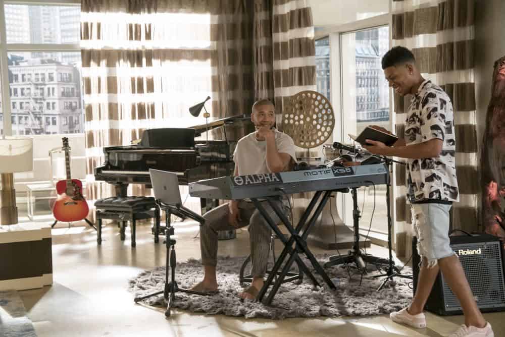 EMPIRE: L-R: Jussie Smollett and Bryshere Y. Gray in the "Pride" episode of EMPIRE airing Wednesday, Oct. 10 (8:00-9:00 PM ET/PT) on FOX. @2018 Fox Broadcasting Co. CR: Chuck Hodes/FOX.