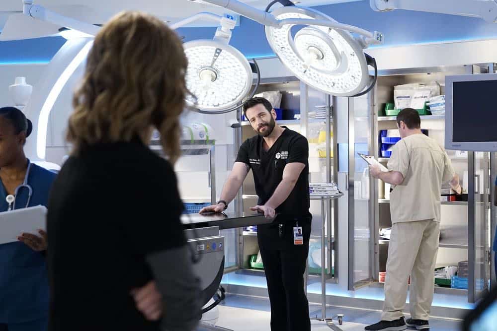 CHICAGO MED -- "Heavy Is The Head" Episode 403 -- Pictured: Colin Donnell as Connor Rhodes -- (Photo by: Elizabeth Sisson/NBC) CHICAGO MED -- "Heavy Is The Head" Episode 403 -- Pictured: Colin Donnell as Connor Rhodes -- (Photo by: Elizabeth Sisson/NBC)