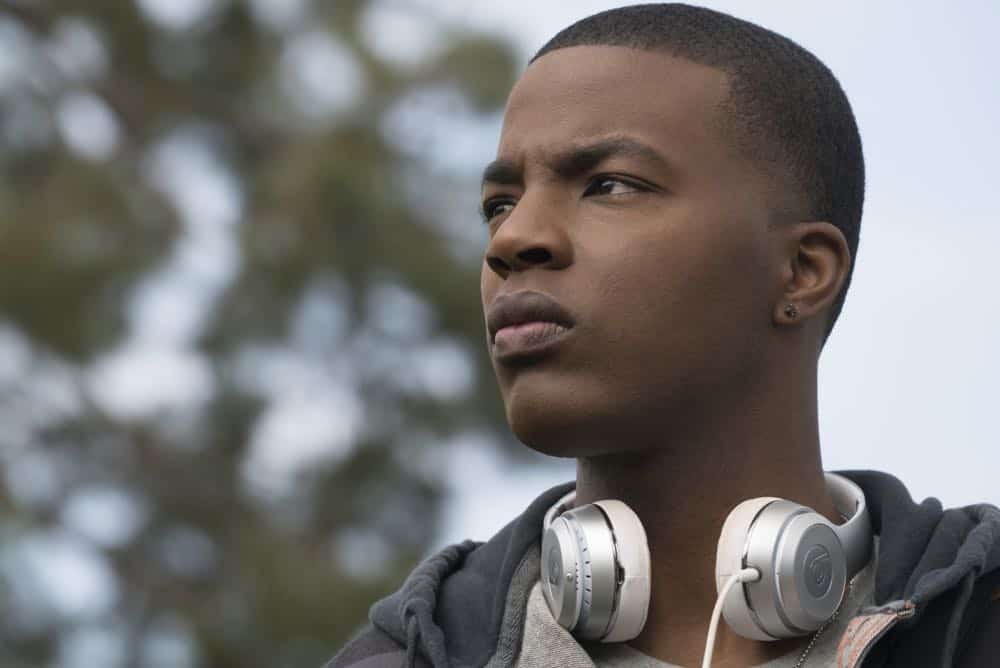 All American -- "Pilot"-- Image Number: ALA101c_0216r.jpg -- Pictured: Daniel Ezra as Spencer James -- Photo: Jesse Giddings/The CW -- é 2018 The CW Network, LLC. All Rights Reserved