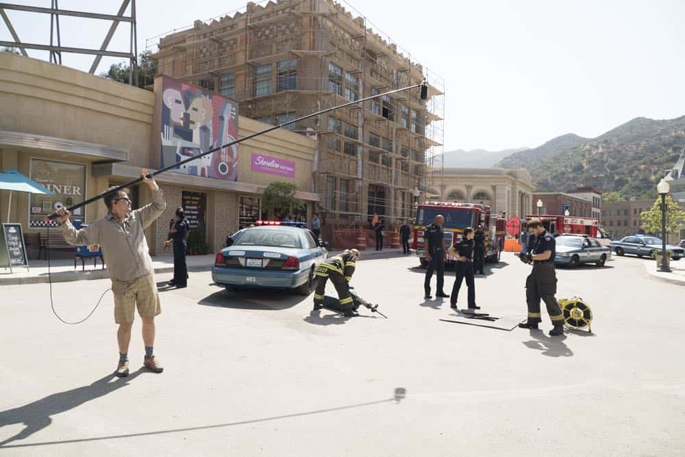 STATION 19 - "Under The Surface" - It's a life-and-death situation when a young boy falls into water pipes beneath the city of Seattle. With the clock ticking, the firefighters of Station 19 jump into action to save his life, on ABC's "Station 19," THURSDAY, OCT. 11 (9:01-10:00 p.m. EDT), on The ABC Television Network. (ABC/Eric McCandless) BORIS KODJOE, JAINA LEE ORTIZ, GREY DAMON